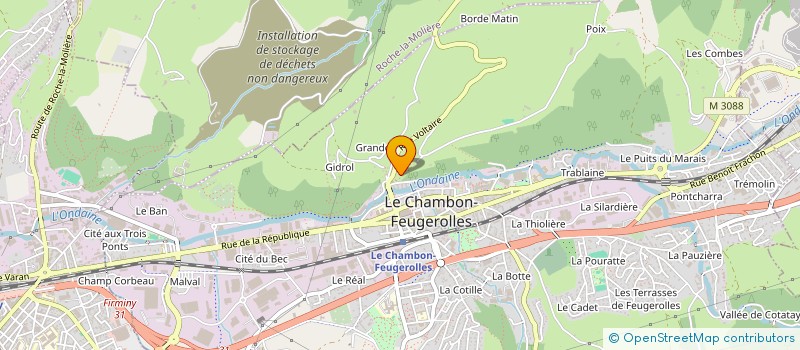 localisation de l'entreprise BOULE BOER BUVETTE à LE CHAMBON-FEUGEROLLES