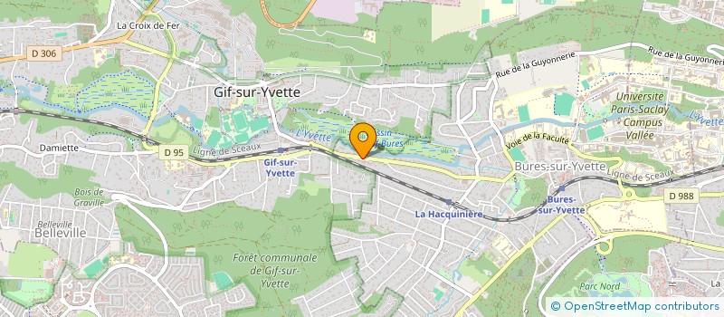 localisation de l'entreprise BOULE & BOULE à BURES-SUR-YVETTE