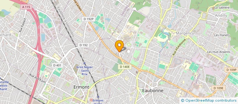 localisation de l'entreprise BOULE D OR à EAUBONNE