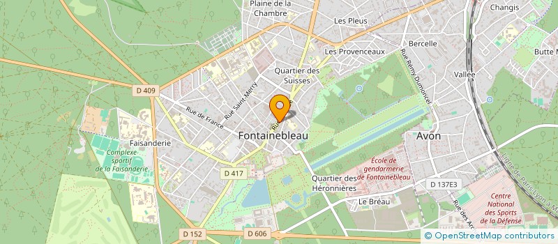 localisation de l'entreprise BOULE DE COTON à FONTAINEBLEAU
