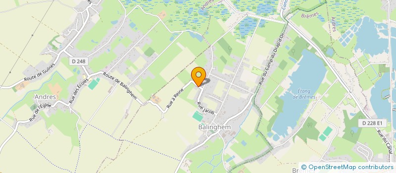 localisation de l'entreprise BOULE DE FEU  BALINGHEM