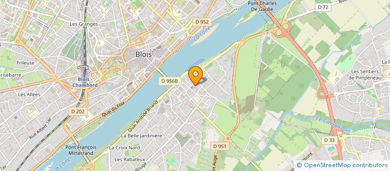 localisation de l'entreprise BOULE DE FORT DE BLOIS  BLOIS