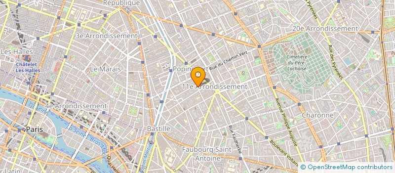 localisation de l'entreprise BOULE DE MIEL  PARIS