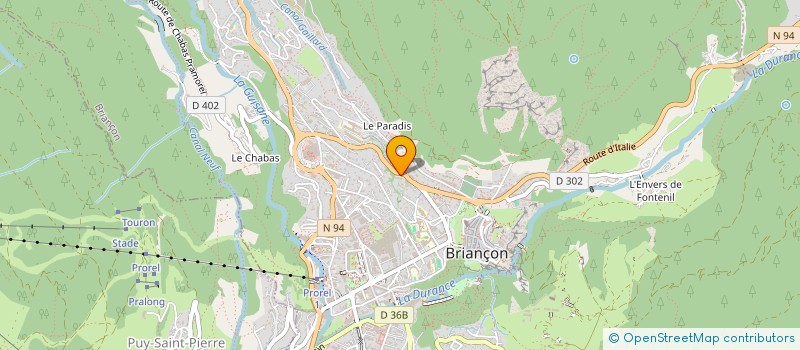 localisation de l'entreprise BOULE DE NEIGE à BRIANCON