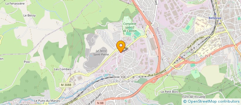 localisation de l'entreprise BOULE DES ANGES DU BRULE à LA RICAMARIE