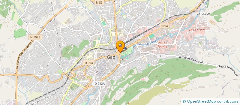 localisation de l'entreprise BOULE FERREE GAPENCAISE à GAP
