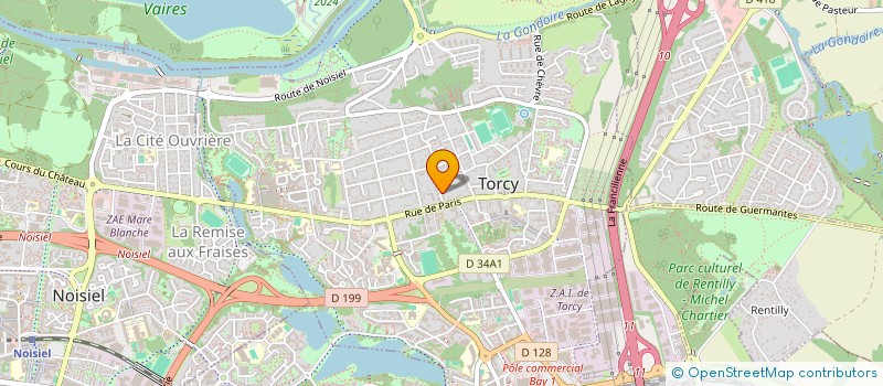 localisation de l'entreprise BOULE LYONNAISE DE TORCY à TORCY