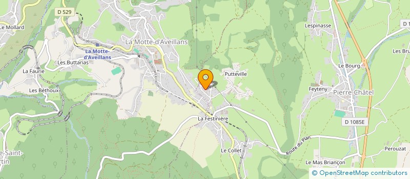 localisation de l'entreprise BOULE MOTTOISE à PIERRE-CHATEL