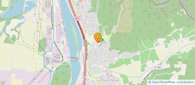 localisation de l'entreprise BOULE SAINT PIERRAINE à BOLLENE