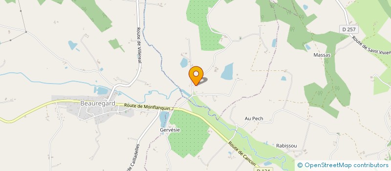 localisation de l'entreprise BOULE VARD  SAINT-EUTROPE-DE-BORN