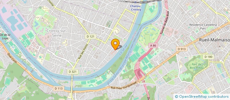 localisation de l'entreprise BOULEC 8  CROISSY-SUR-SEINE