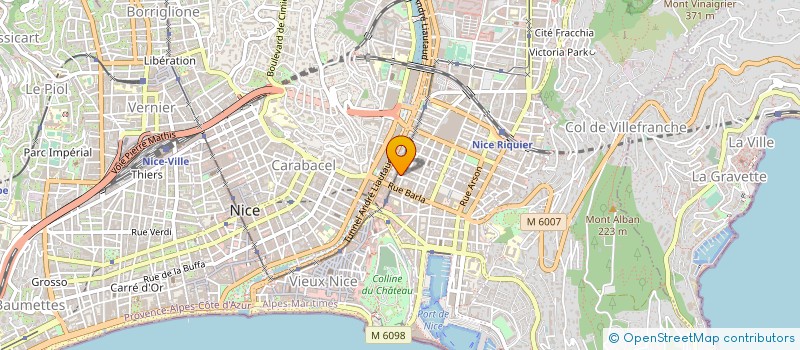 localisation de l'entreprise BOULEGAN SIAN NISSART à NICE