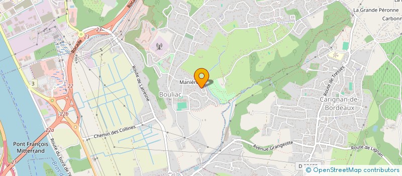 localisation de l'entreprise BOULERE  BOULIAC