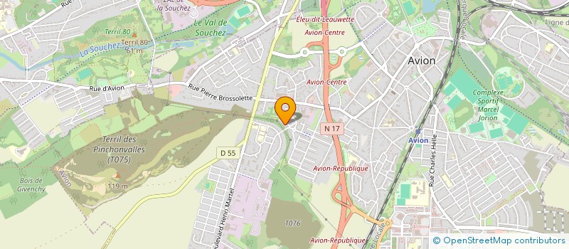 localisation de l'entreprise BOULES ARTESIENNES  AVION