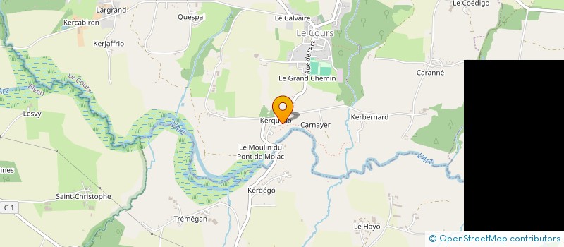 localisation de l'entreprise BOULES LE COURS  LE COURS