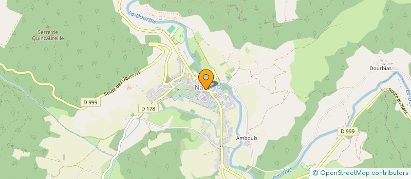 localisation de l'entreprise BOULES LYONNAISES NANT  NANT