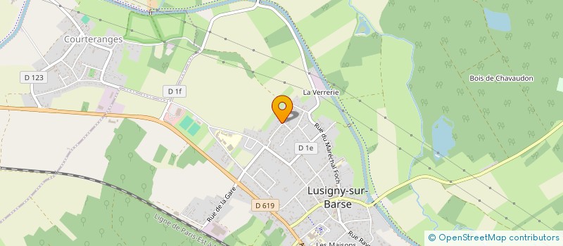 localisation de l'entreprise BOULESTIN à LUSIGNY-SUR-BARSE