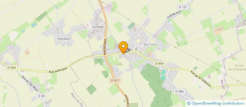 localisation de l'entreprise BOULET & BUCHTA  BERSEE