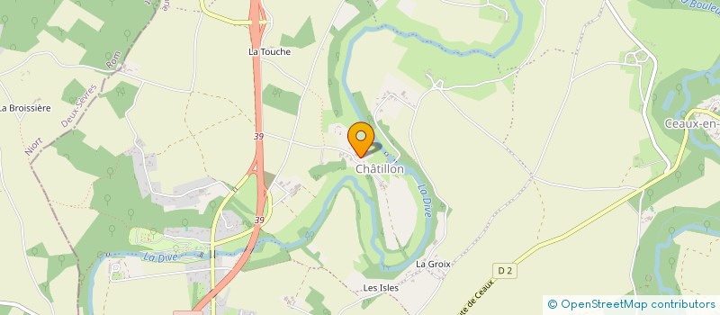 localisation de l'entreprise BOULEUR POOL  VALENCE-EN-POITOU