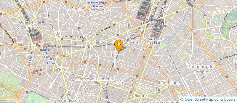 localisation de l'entreprise BOULEVARD CLUB DISCOTHEQUE  PARIS