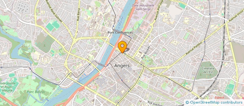 localisation de l'entreprise BOULEVARD COFFEE à ANGERS