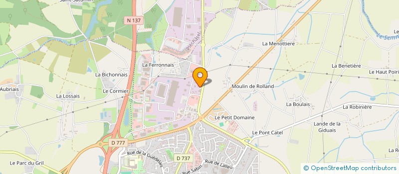 localisation de l'entreprise BOULEVARD DES ANGES  BAIN-DE-BRETAGNE