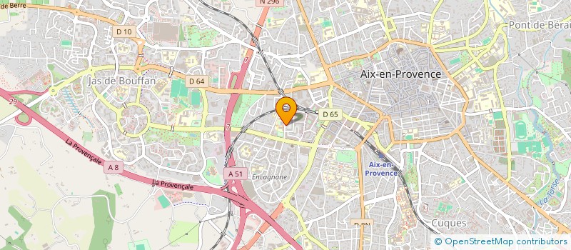 localisation de l'entreprise BOULEVARD DES ARTISTES  AIX-EN-PROVENCE