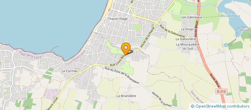 localisation de l'entreprise BOULEVARD DES NATIONS UNIES à LA PLAINE-SUR-MER