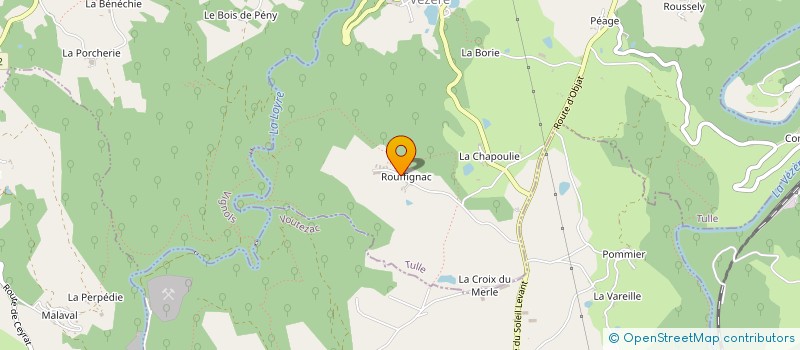 localisation de l'entreprise BOULEVARD DES RETRAITES  ORGNAC-SUR-VEZERE