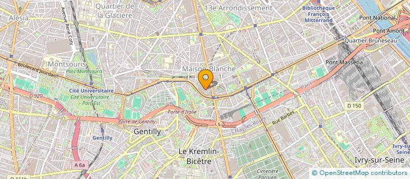 localisation de l'entreprise BOULEVARD DU VELO à PARIS