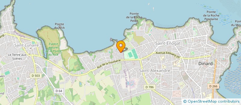 localisation de l'entreprise BOULEVARD FEART  SAINT-LUNAIRE