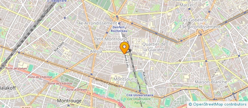 localisation de l'entreprise BOULEVARD GRAPHIQUE  PARIS