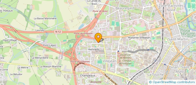 localisation de l'entreprise BOULEVARD SECURITY  RENNES