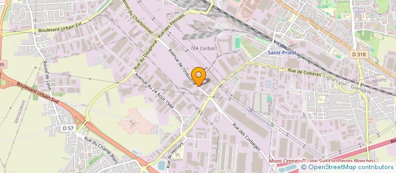 localisation de l'entreprise BOULHOL AFFRETEMENT LOGISTIQUE  SAINT-QUENTIN-FALLAVIER