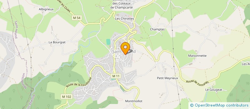 localisation de l'entreprise BOULHOL-CARIMATI  SAINT-HEAND