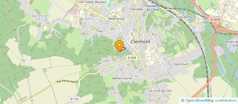 localisation de l'entreprise BOULI  CLERMONT