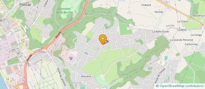 localisation de l'entreprise BOULIAC SPORTS PLAISIRS  BOULIAC