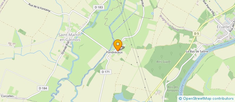 localisation de l'entreprise BOULICAUT  BRAGNY-SUR-SAONE