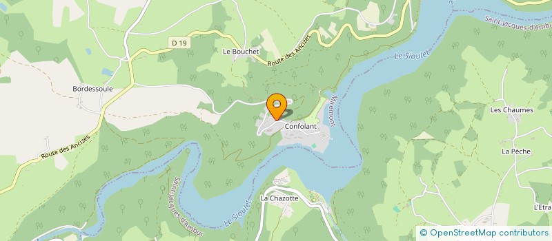 localisation de l'entreprise BOULIE  MIREMONT