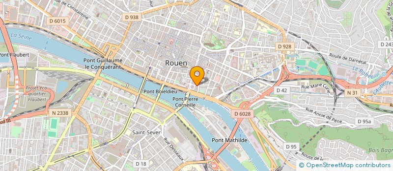 localisation de l'entreprise BOULIER EUDE MAQUETTES à ROUEN