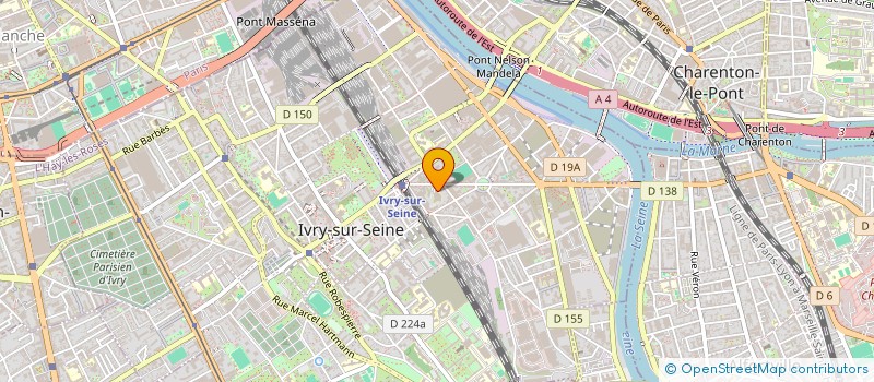 localisation de l'entreprise BOULIPS  IVRY-SUR-SEINE