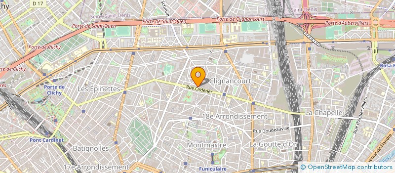 localisation de l'entreprise BOULLAND SA à PARIS