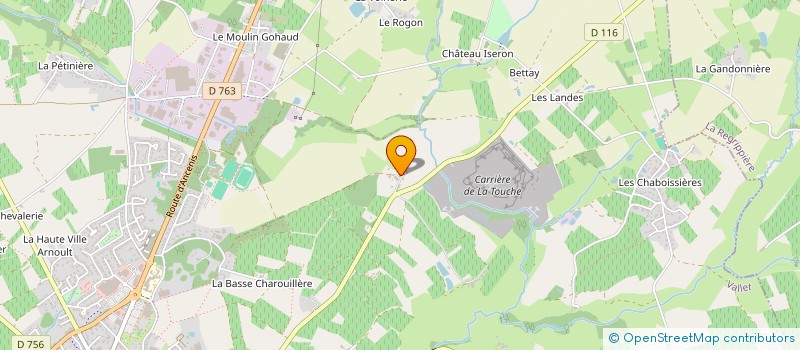 localisation de l'entreprise BOULLAULT ET FILS à VALLET