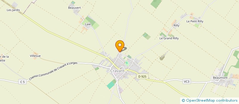 localisation de l'entreprise BOULLE CHRISTOPHE à CRAVANT