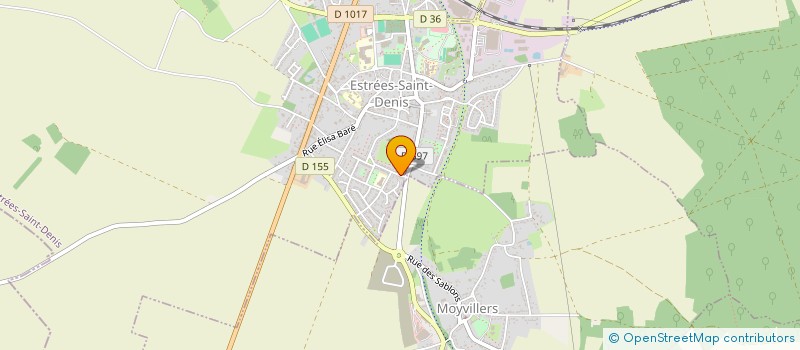 localisation de l'entreprise BOULLENGER  ESTREES-SAINT-DENIS