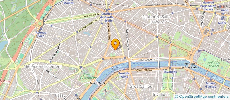 localisation de l'entreprise BOULLOCHE, COLIN, STOCLET ET ASSOCIES  PARIS