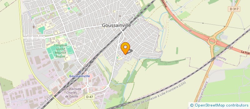 localisation de l'entreprise BOULLONNOIS à GOUSSAINVILLE