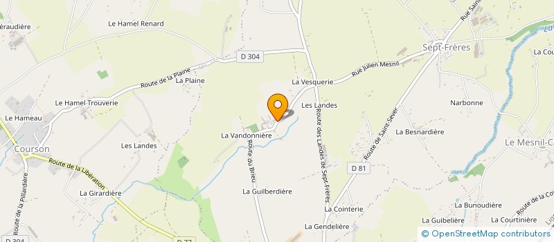 localisation de l'entreprise BOULO  NOUES DE SIENNE