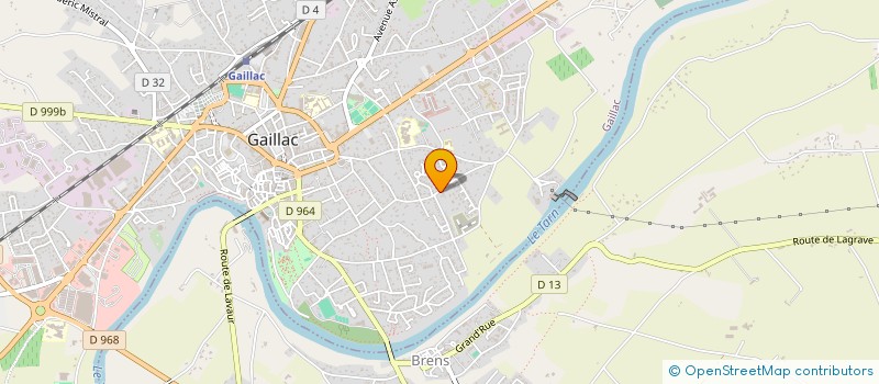 localisation de l'entreprise BOULOC AUTOMOBILE  GAILLAC