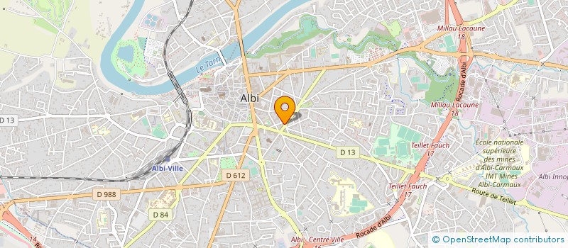 localisation de l'entreprise BOULOC BOULOC à ALBI